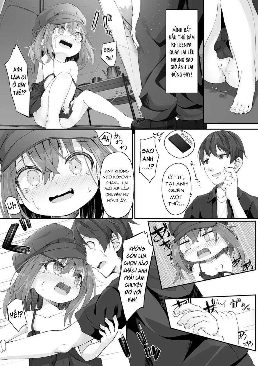 Dành Thời Gian Làm Chuyện Hư Hỏng Với Đàn Em Trong Lúc Cắm Trại. Oneshot page 5 - Giả Dược