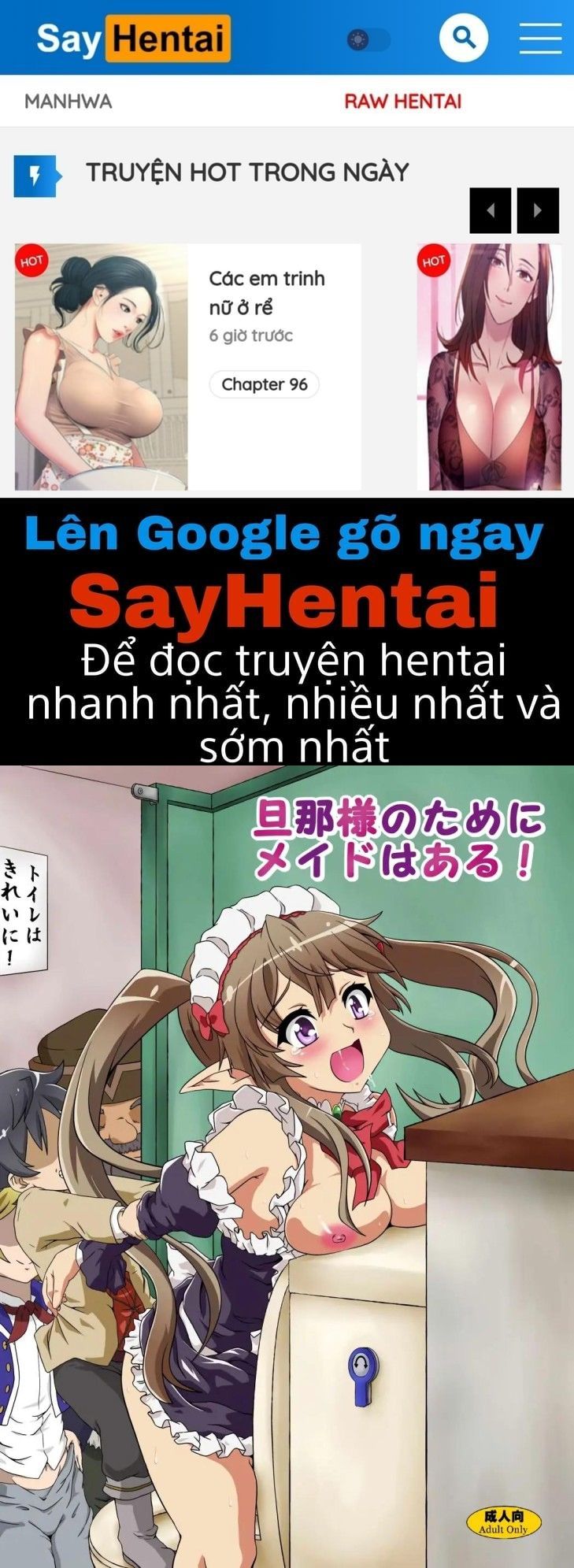 đọc truyện Danna-sama No Tame Ni Maid Wa Aru Oneshot ảnh 1 tại Giả Dược