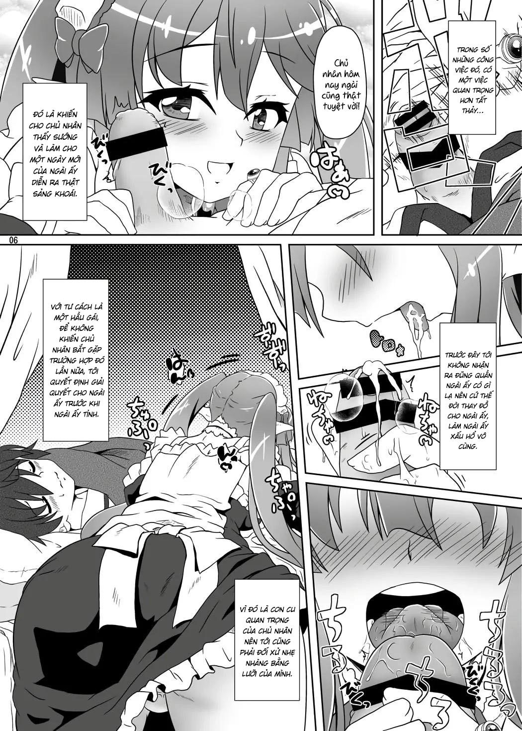 đọc truyện Danna-sama No Tame Ni Maid Wa Aru Oneshot ảnh 3 tại Giả Dược