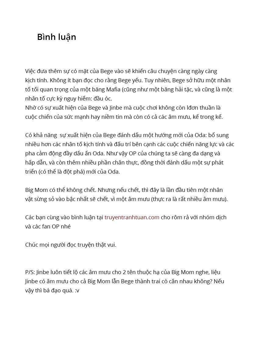 đọc truyện Đảo Hải Tặc Chương 857 ảnh 21 tại Thiên Thai Truyện