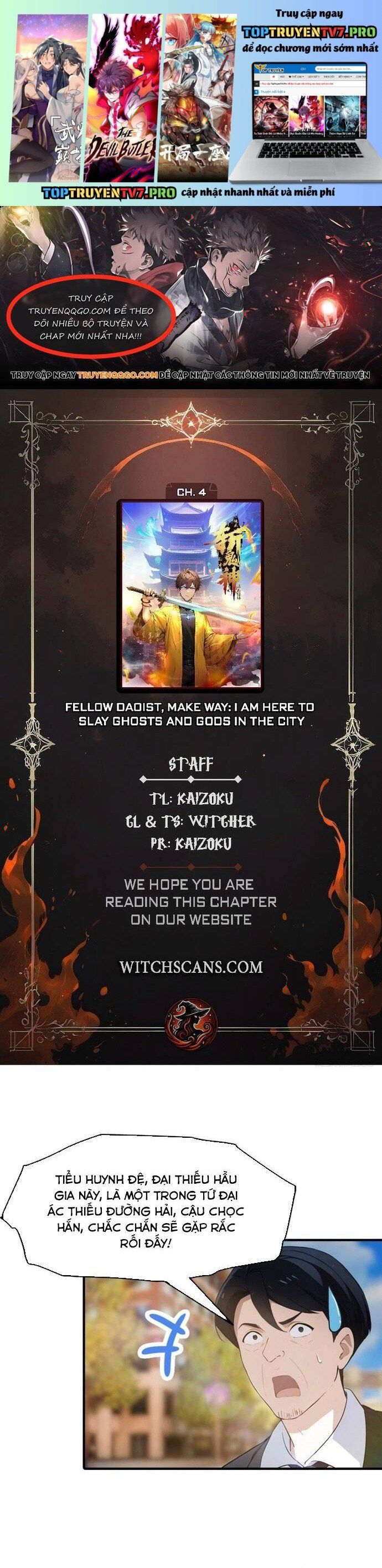 đọc truyện Đạo Hữu Lùi Một Bước: Ta Tới Giết Thần Trừ Quỷ Chương 4 ảnh 3 tại Thiên Thai Truyện