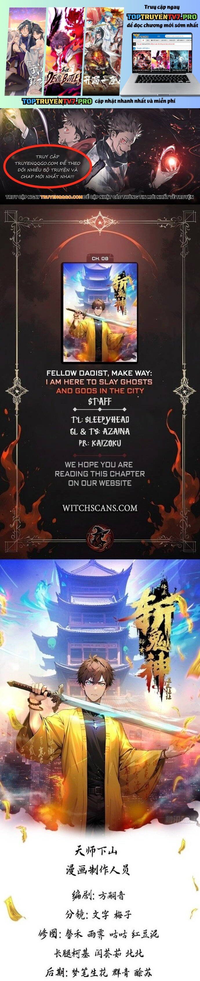 đọc truyện Đạo Hữu Lùi Một Bước: Ta Tới Giết Thần Trừ Quỷ Chương 8 ảnh 3 tại Thiên Thai Truyện