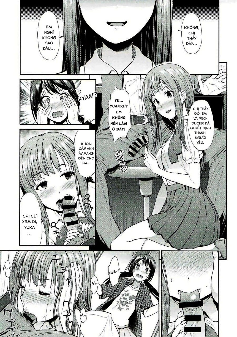 Daraku No Yuri Etsuraku No Sono (the Idolm@ster Cinderella Girls) Oneshot page 9 - Giả Dược