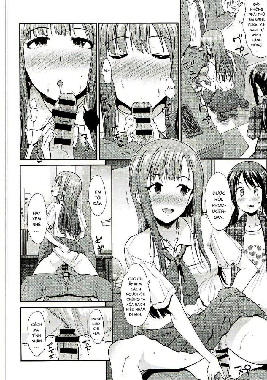 Daraku No Yuri Etsuraku No Sono (the Idolm@ster Cinderella Girls) Oneshot page 10 - Giả Dược