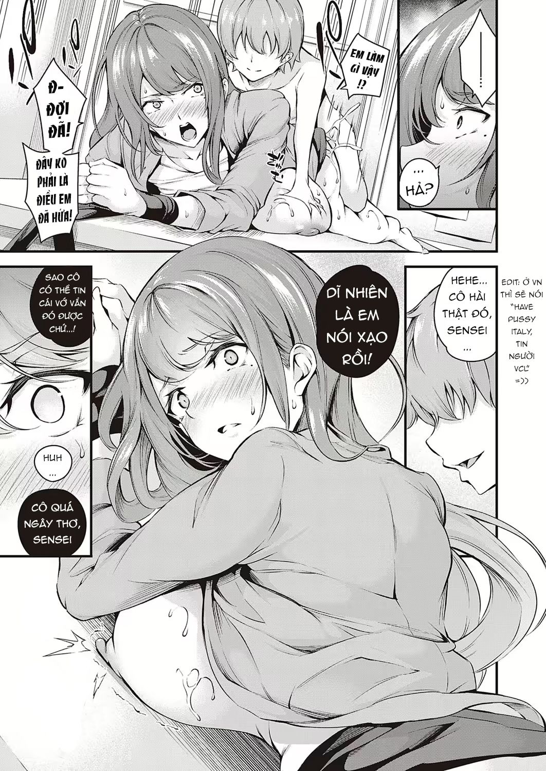 đọc truyện Darashinaku Ochiru Sensei Wa Suki Desuka!? Oneshot ảnh 19 tại Thiên Thai Truyện