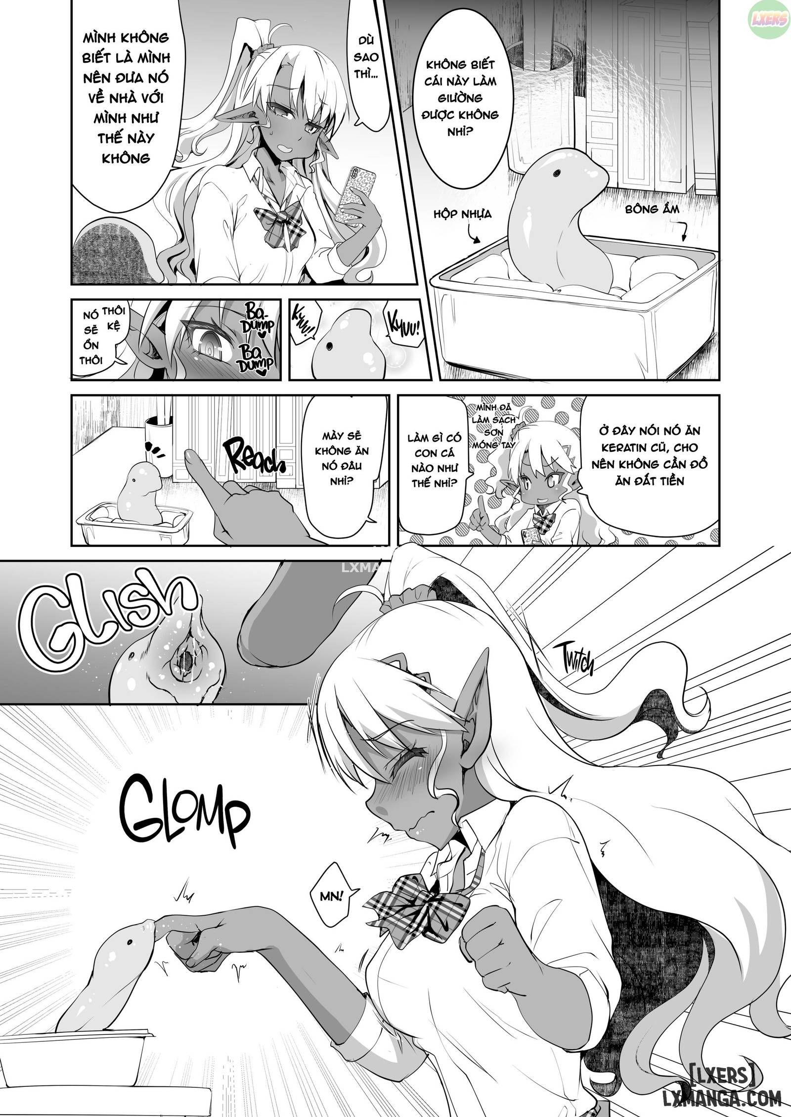 đọc truyện Dark Elf Schoolgirl Raises Tentacles Chương 1 ảnh 5 tại Thiên Thai Truyện