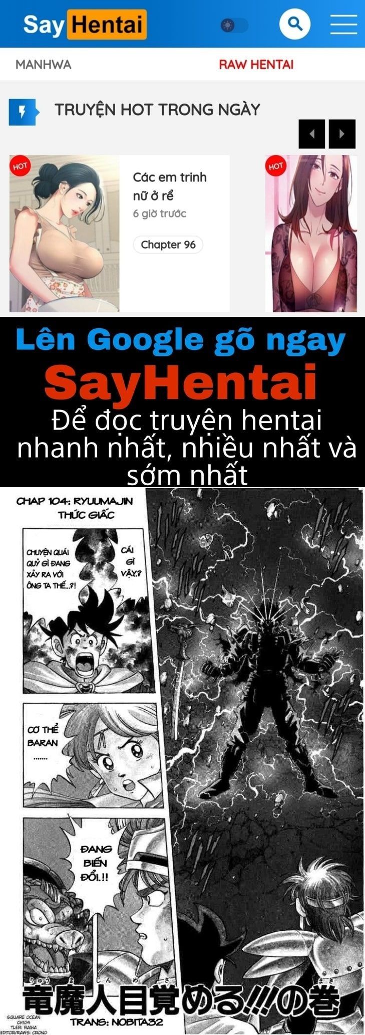 đọc truyện Dấu Ấn Rồng Thiêng Chương 104 ảnh 1 tại Giả Dược