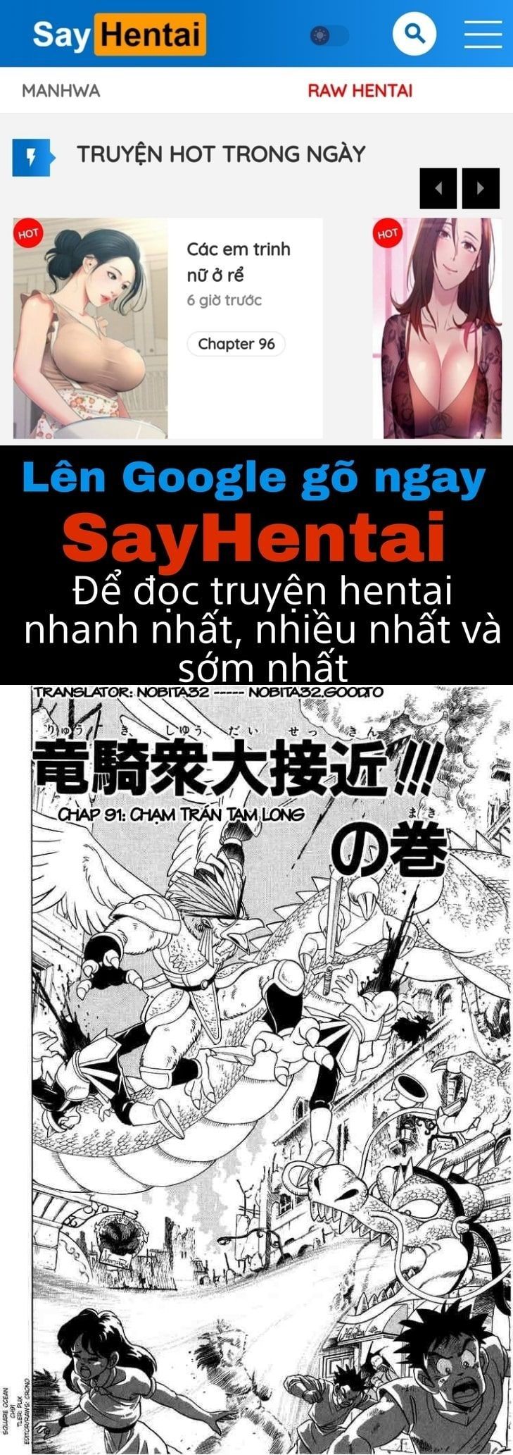 đọc truyện Dấu Ấn Rồng Thiêng Chương 91 ảnh 1 tại Giả Dược