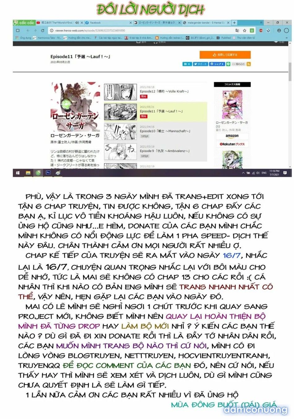 đọc truyện Đấu Trường Hoa Hồng [rosengarten Saga; Rozengaten Saga; Rosen Garten Saga] Chương 12 ảnh 37 tại Thiên Thai Truyện