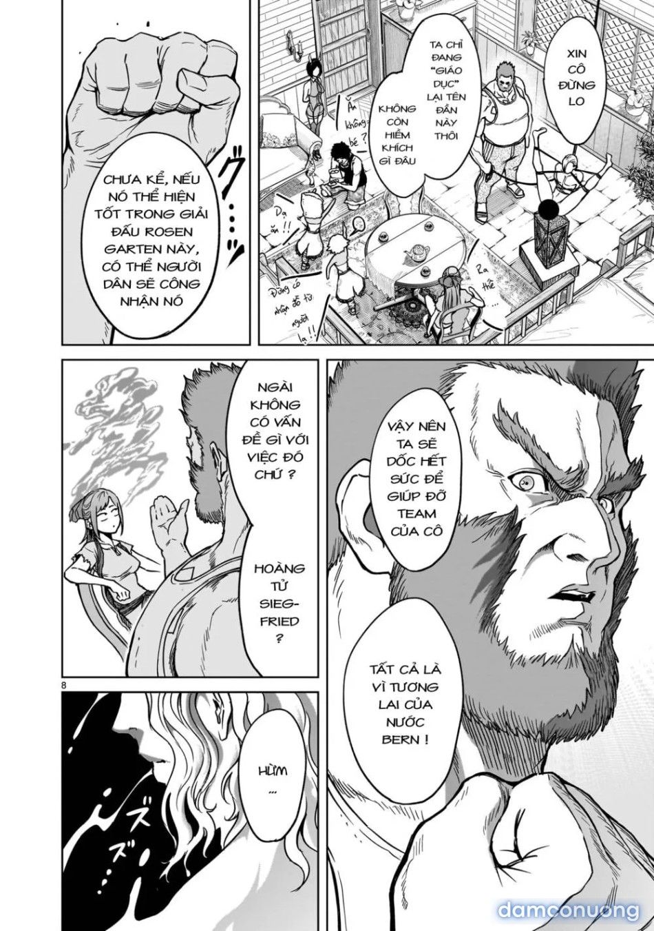 đọc truyện Đấu Trường Hoa Hồng [rosengarten Saga; Rozengaten Saga; Rosen Garten Saga] Chương 42 ảnh 8 tại Thiên Thai Truyện