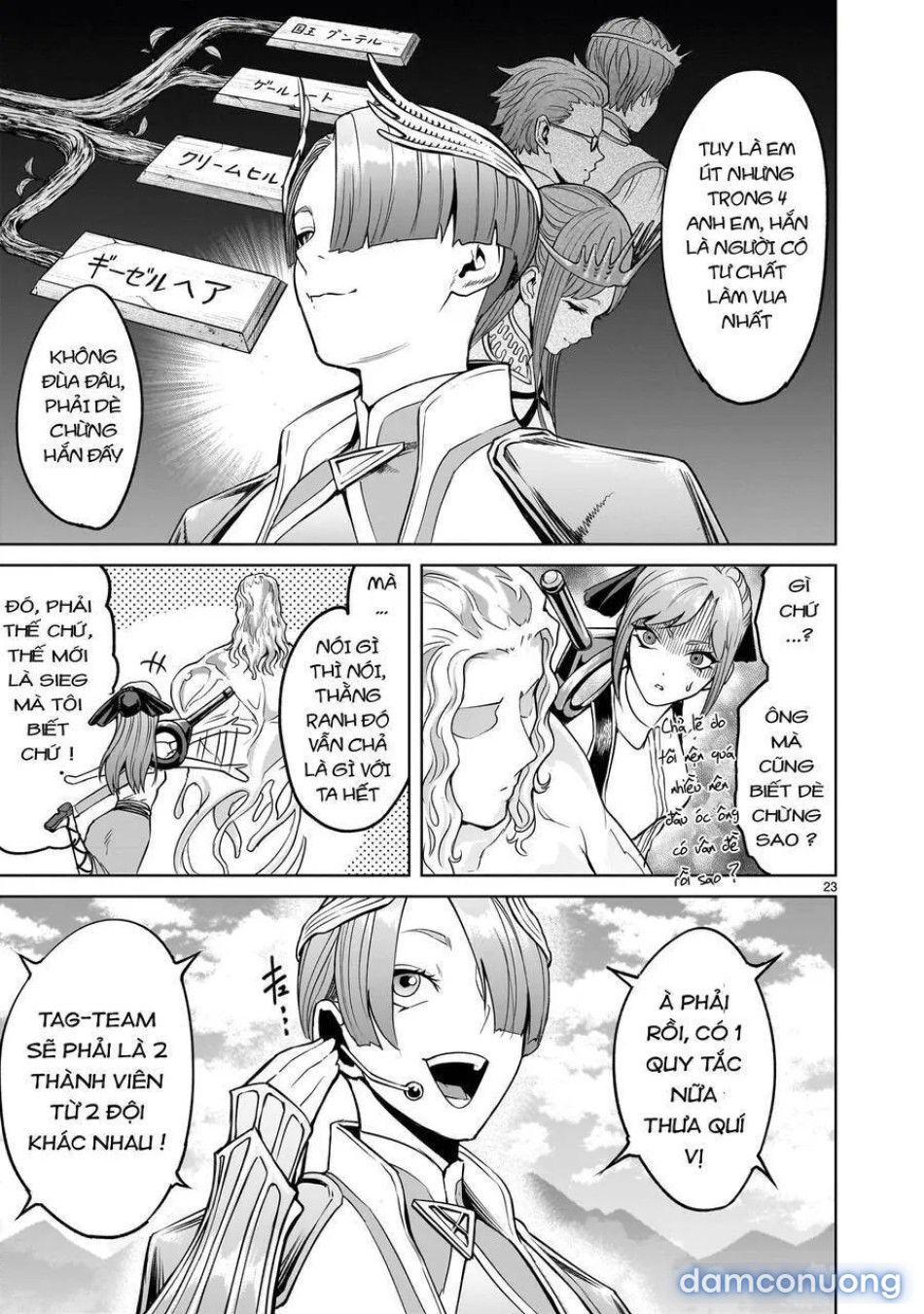 đọc truyện Đấu Trường Hoa Hồng [rosengarten Saga; Rozengaten Saga; Rosen Garten Saga] Chương 43.2 ảnh 8 tại Thiên Thai Truyện