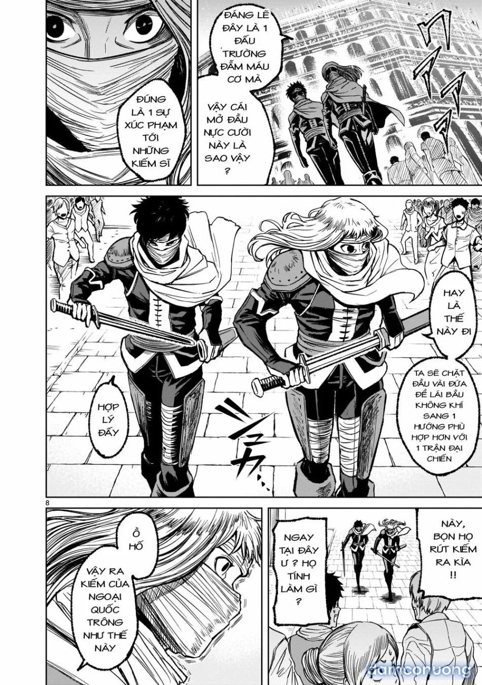 đọc truyện Đấu Trường Hoa Hồng [rosengarten Saga; Rozengaten Saga; Rosen Garten Saga] Chương 7 ảnh 9 tại Thiên Thai Truyện