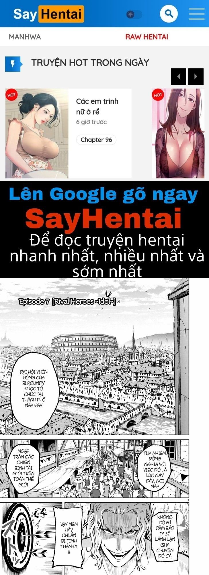 đọc truyện Đấu Trường Hoa Hồng Chương 7 ảnh 1 tại Giả Dược