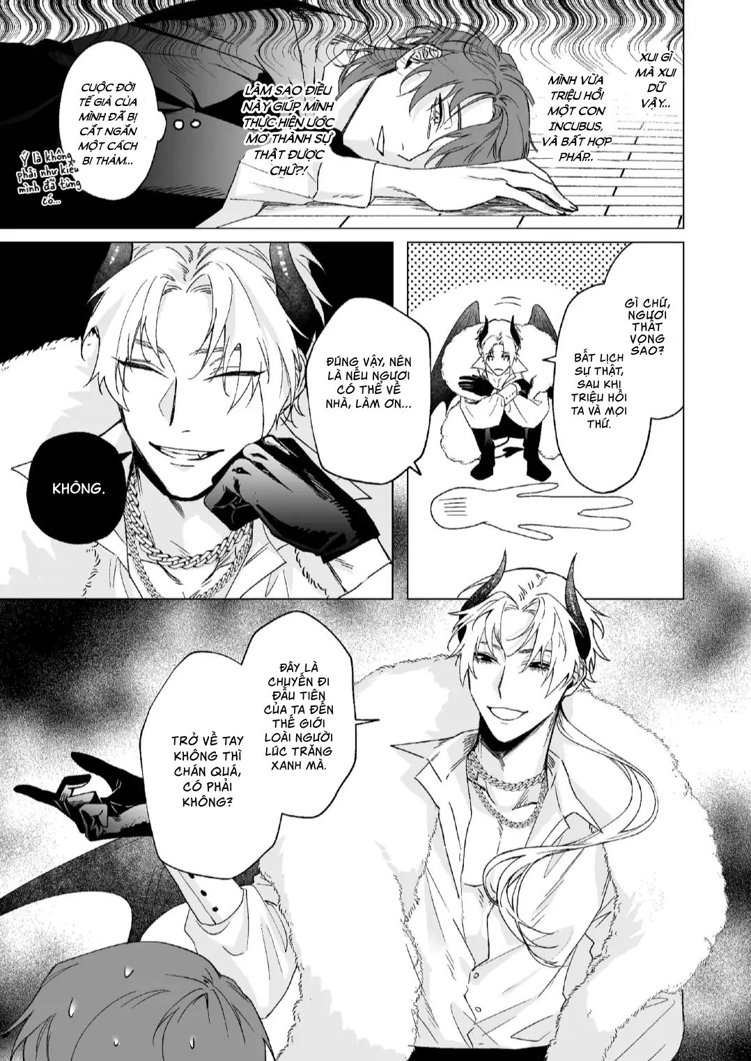 đọc truyện Dạy Cho Tôi Thêm Nữa Đi, Incubus Chương 1 ảnh 7 tại Thiên Thai Truyện