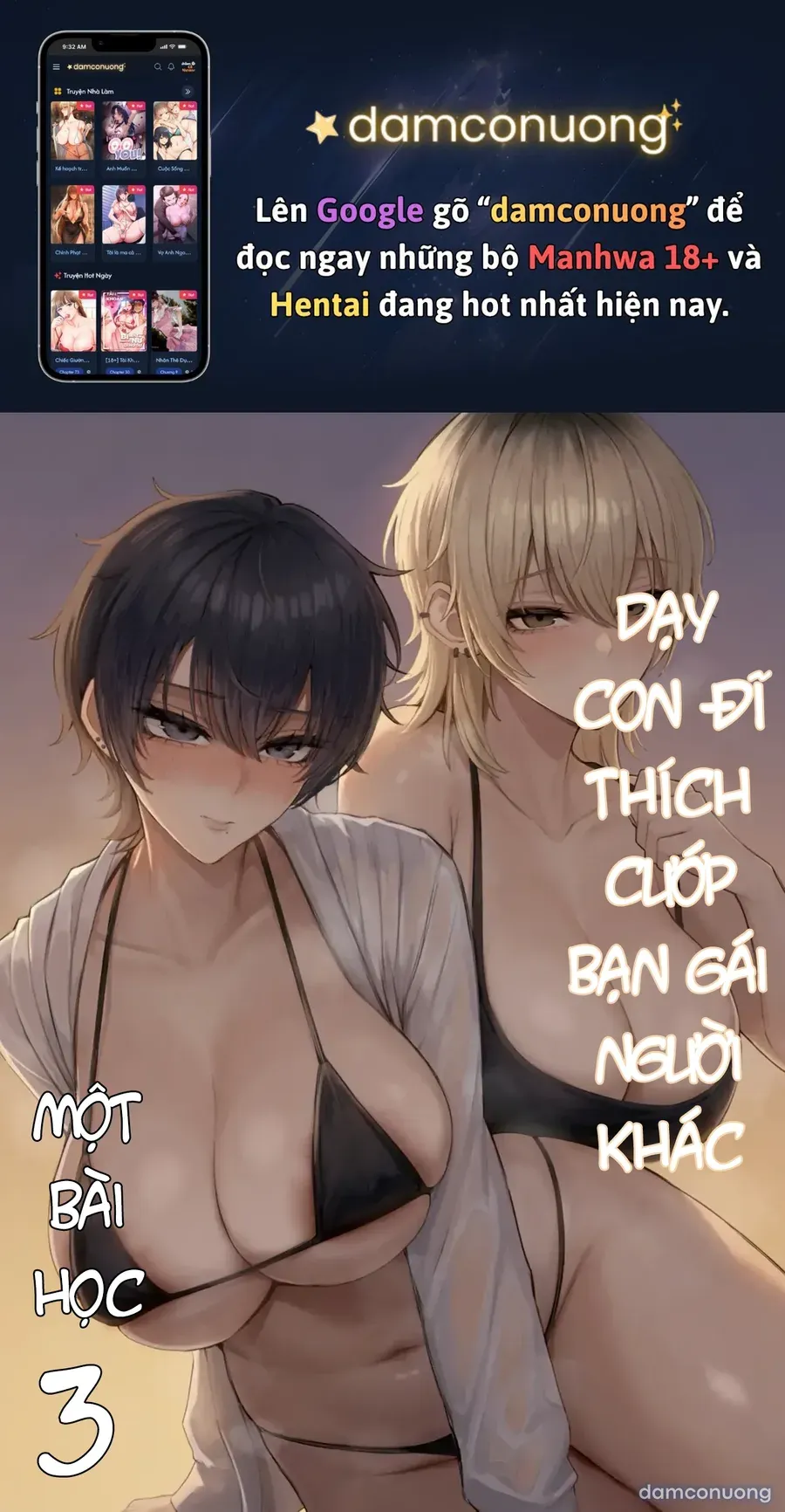 đọc truyện Dạy Dỗ Đứa Thích Cướp Bạn Gái Người Khác Một Bài Học 3 Chương 3.1 ảnh 2 tại Thiên Thai Truyện