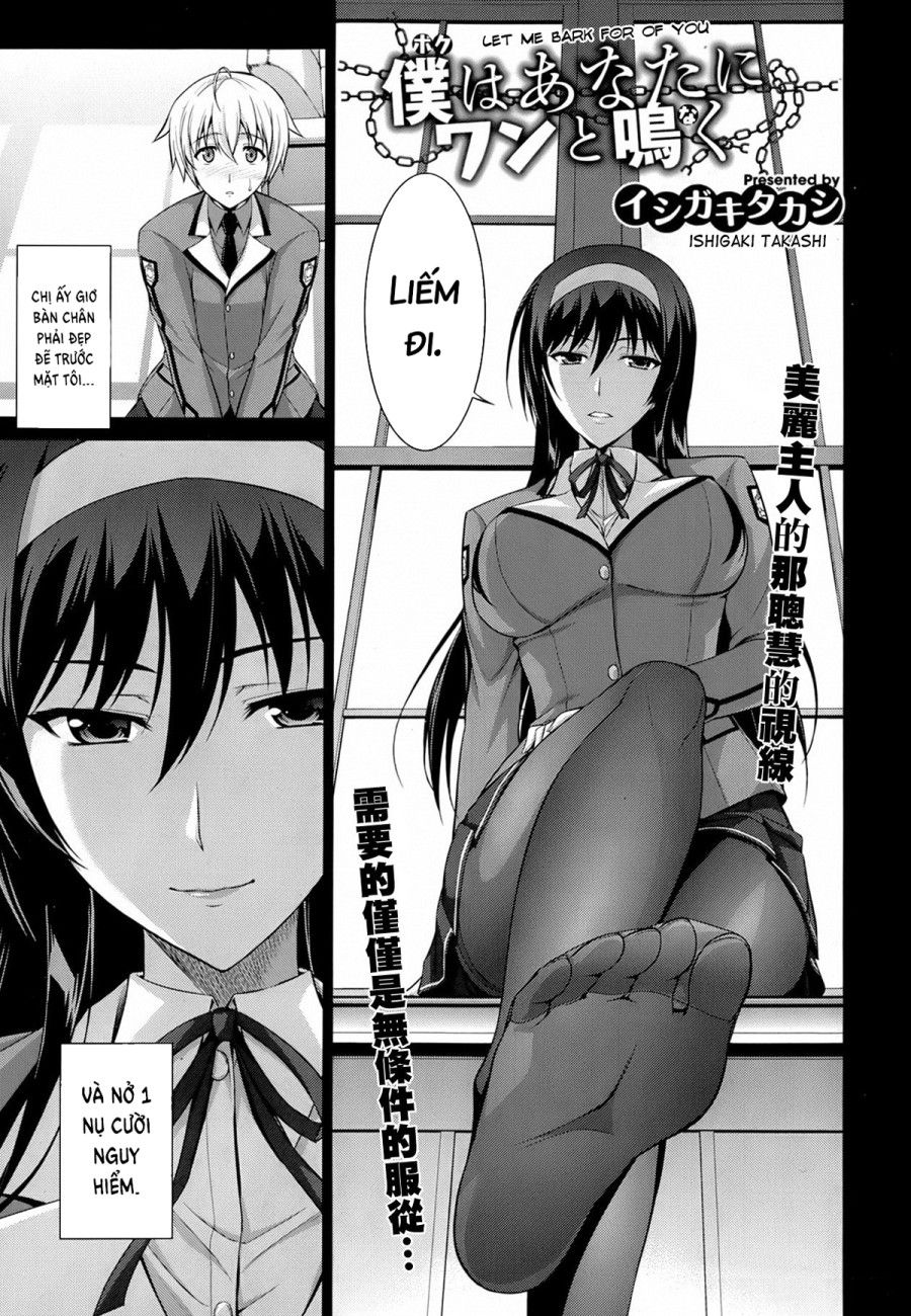 Để Em Sủa Cho Chị Nghe Chương 1 page 2 - Giả Dược