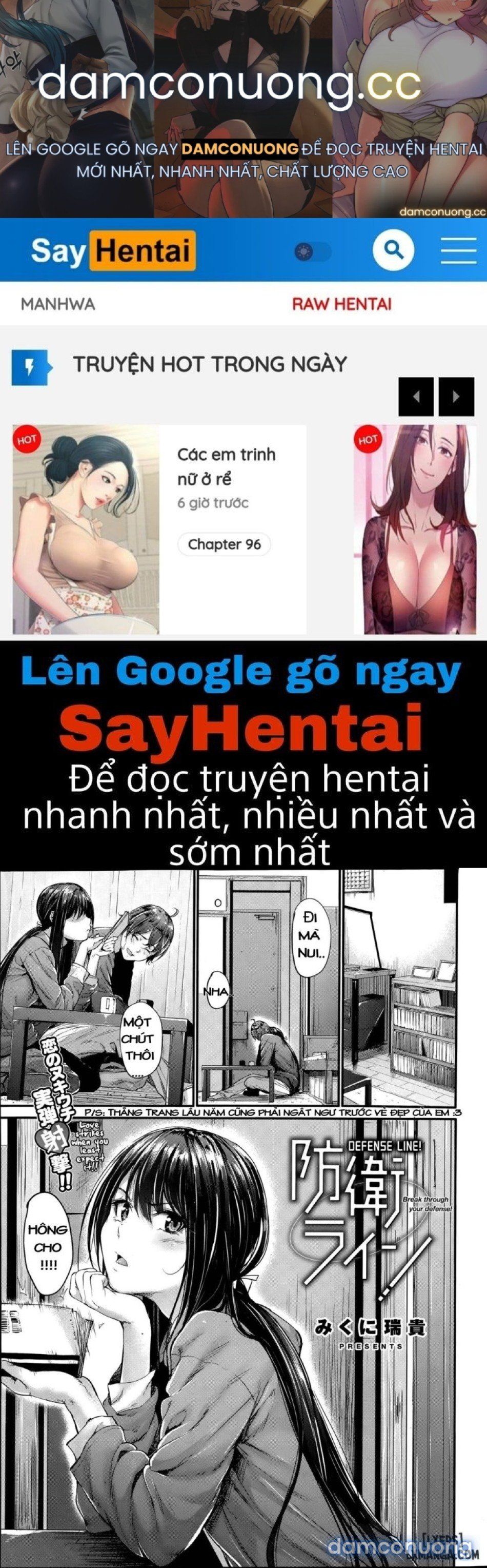 đọc truyện Defense Line Chương 1 ảnh 2 tại Thiên Thai Truyện