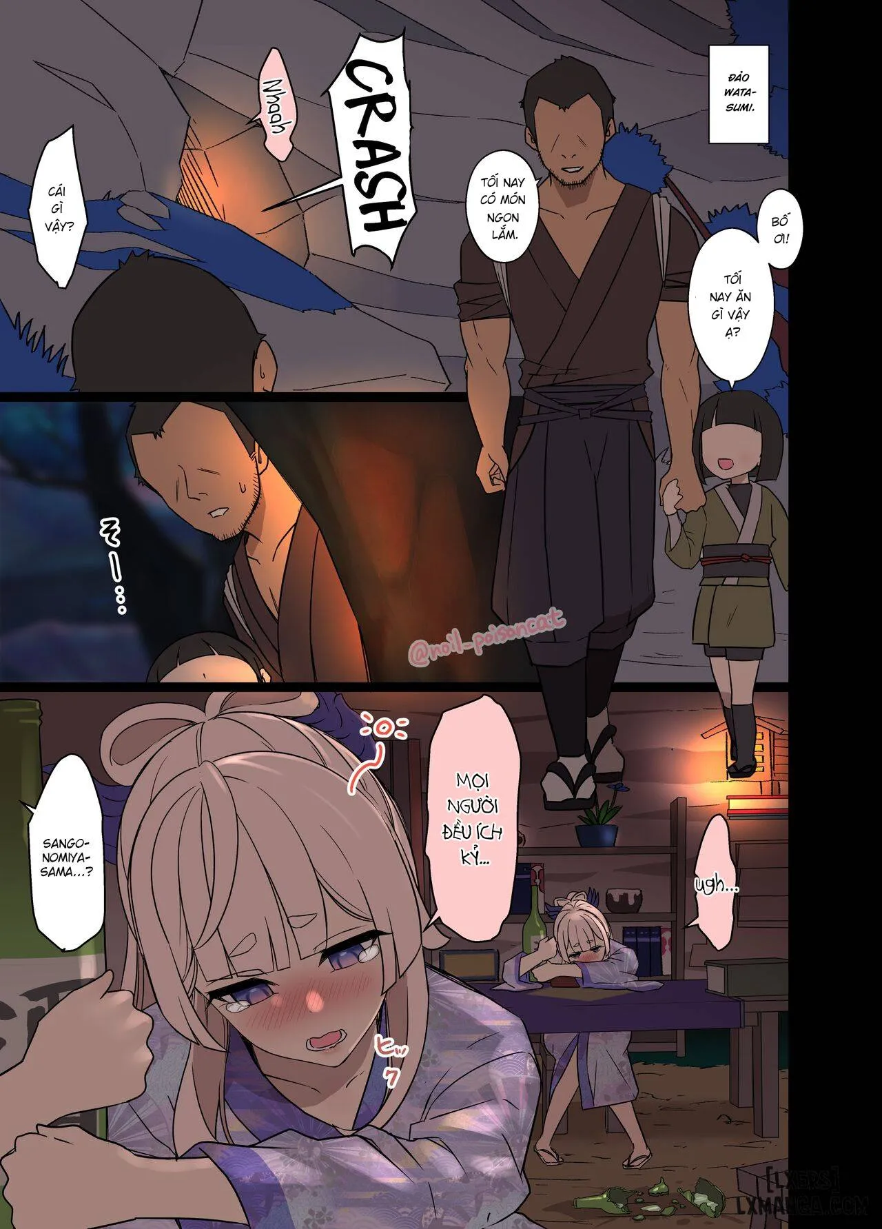 Deisui Shita Sangonomiya Kokomi Ni Warui Koto O Suru Hanashi-truyện Màu