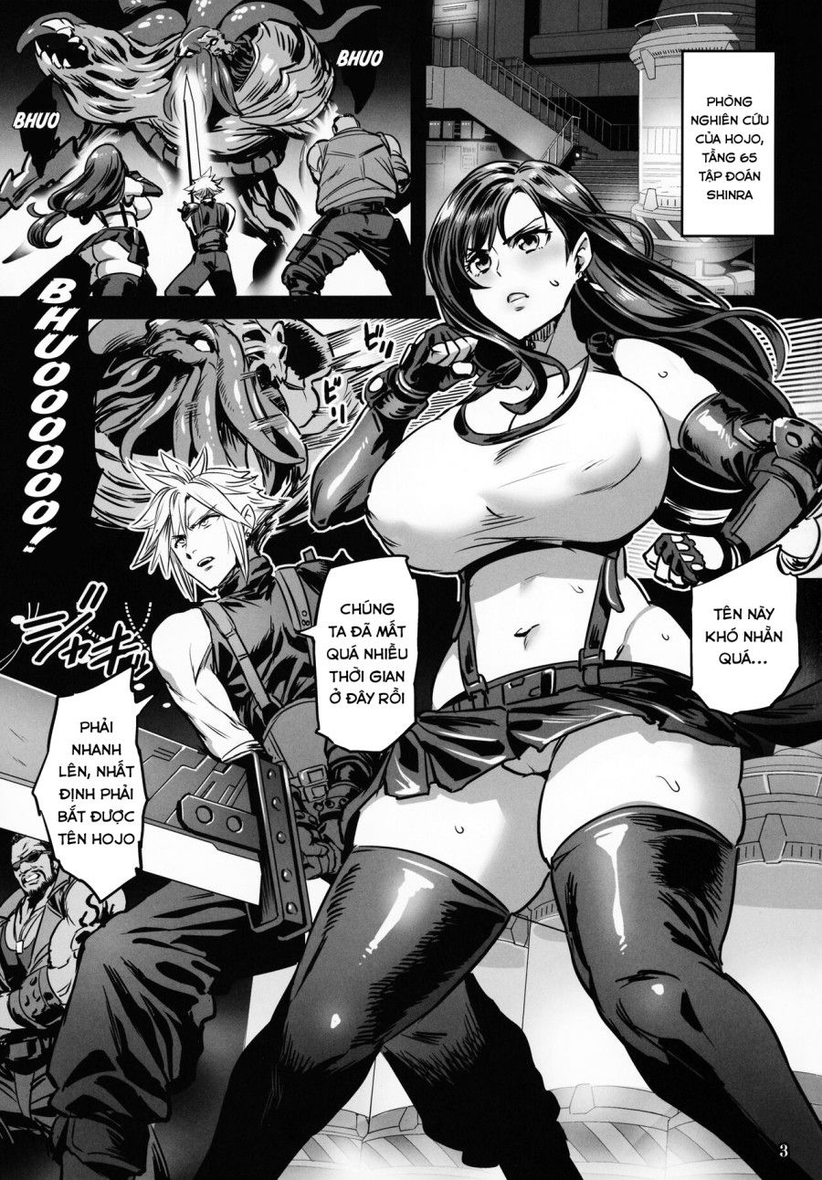 Deka Chichi Terrorist No Kousei Kouhai Jikken (final Fantasy Vii) Oneshot page 1 - Giả Dược