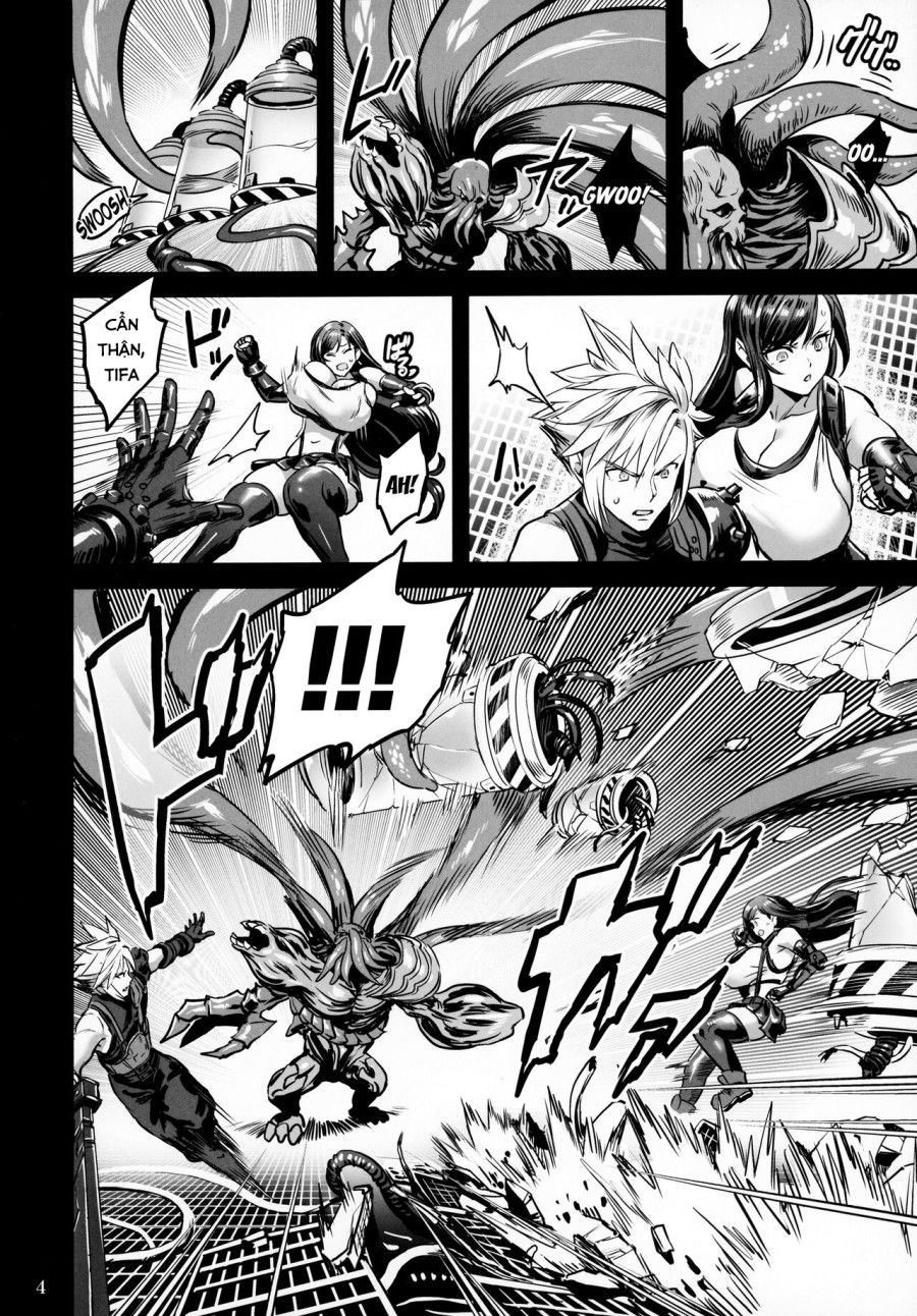 Deka Chichi Terrorist No Kousei Kouhai Jikken (final Fantasy Vii) Oneshot page 2 - Giả Dược