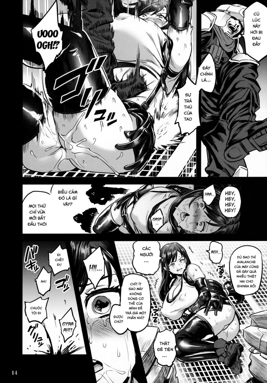 Deka Chichi Terrorist No Kousei Kouhai Jikken (final Fantasy Vii) Oneshot page 12 - Giả Dược