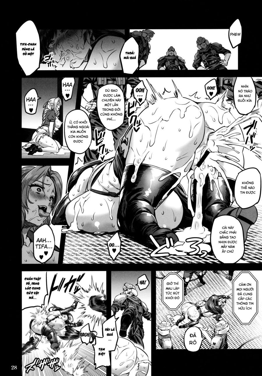 Deka Chichi Terrorist No Kousei Kouhai Jikken (final Fantasy Vii) Oneshot page 26 - Giả Dược