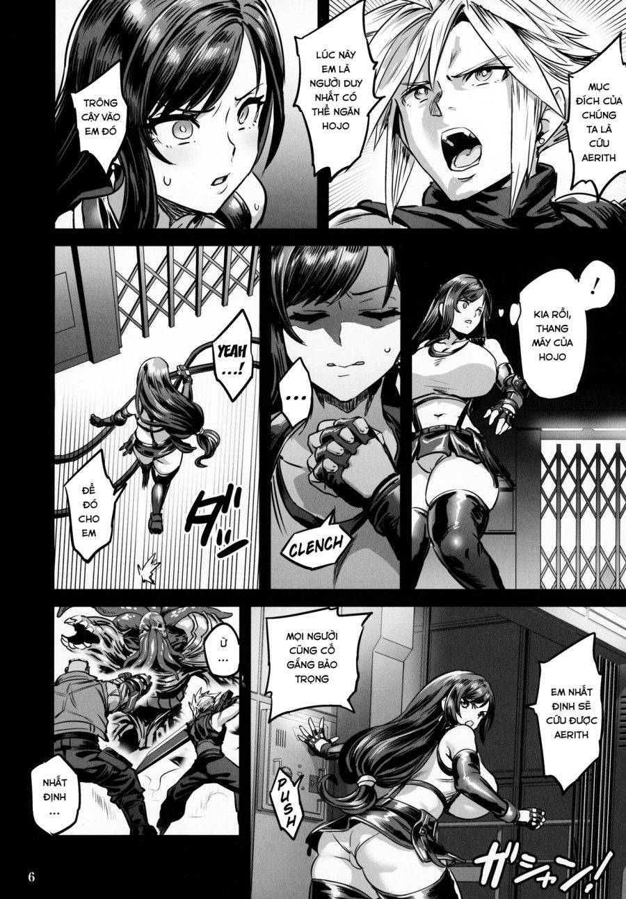 Deka Chichi Terrorist No Kousei Kouhai Jikken (final Fantasy Vii) Oneshot page 4 - Giả Dược