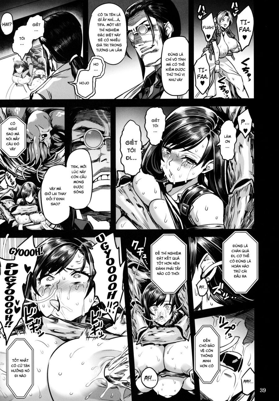 Deka Chichi Terrorist No Kousei Kouhai Jikken (final Fantasy Vii) Oneshot page 37 - Giả Dược