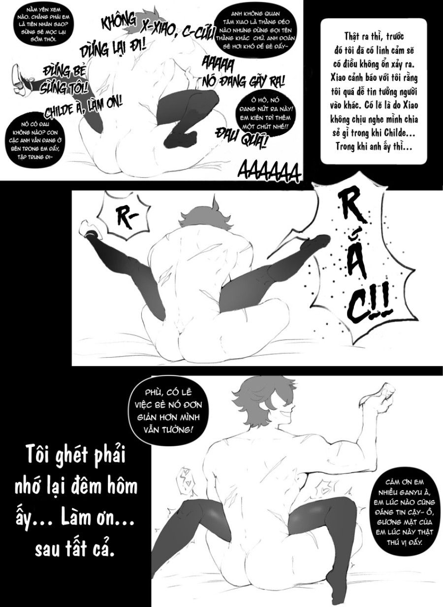 Đêm Ám Ảnh Kinh Hoàng Của Dê Dừa Oneshot page 5 - Giả Dược