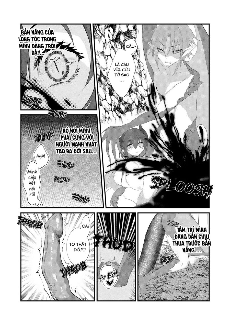 Đêm Đầu Tiên Ngọt Ngào Của Cặp Đôi Long Tộc! Oneshot page 12 - Giả Dược
