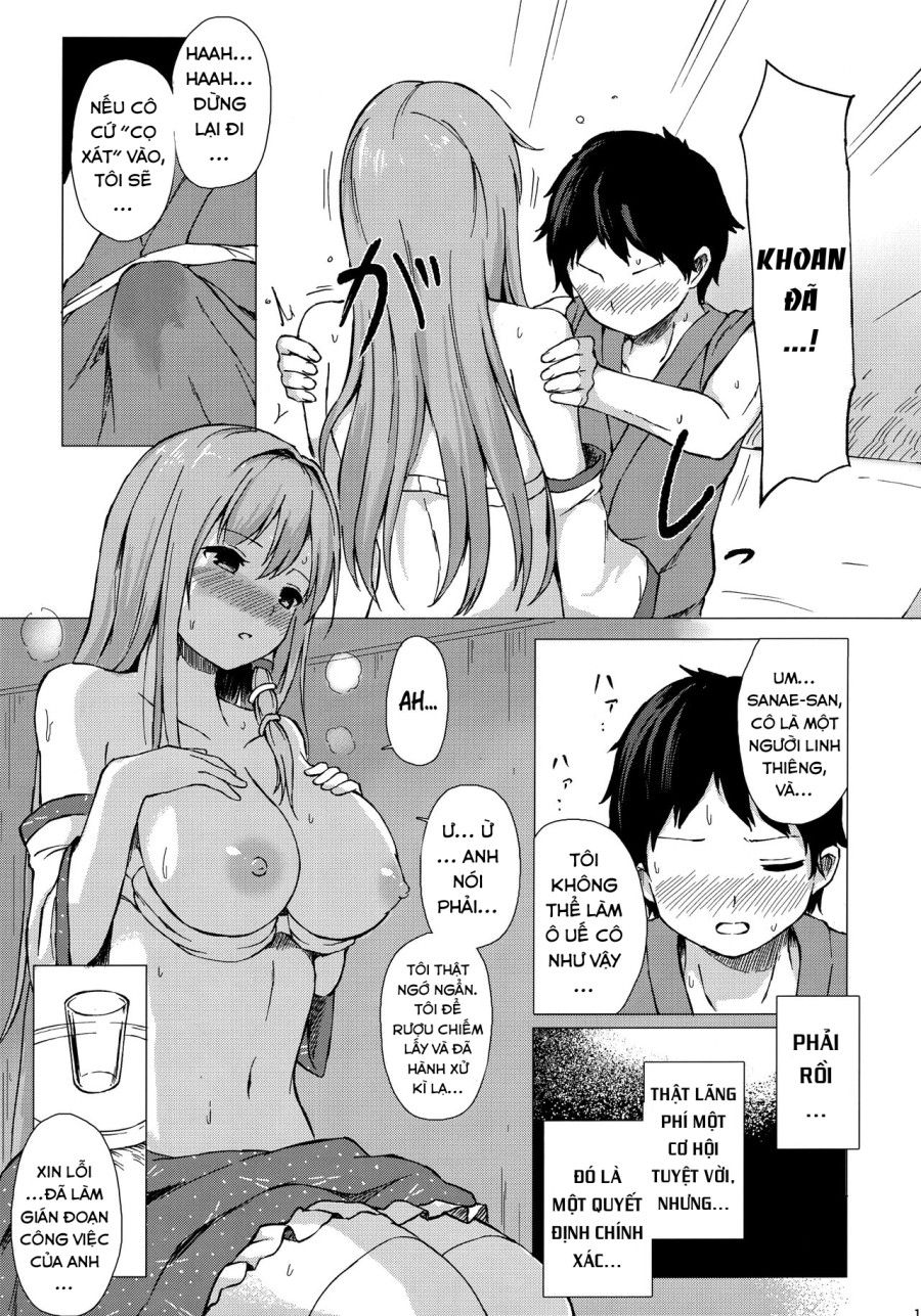 Đêm Ngọt Ngào Với Sanae-san. Oneshot page 11 - Giả Dược