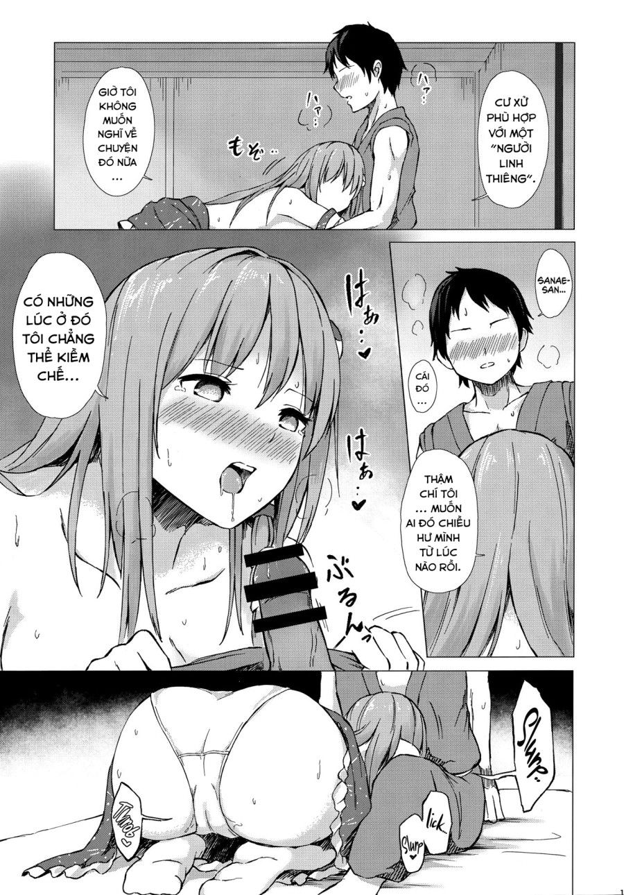 Đêm Ngọt Ngào Với Sanae-san. Oneshot page 13 - Giả Dược