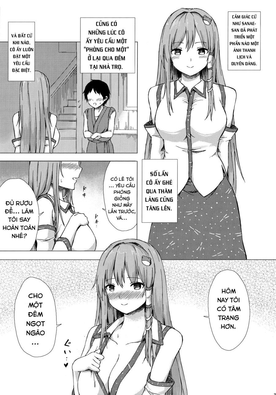 Đêm Ngọt Ngào Với Sanae-san. Oneshot page 25 - Giả Dược