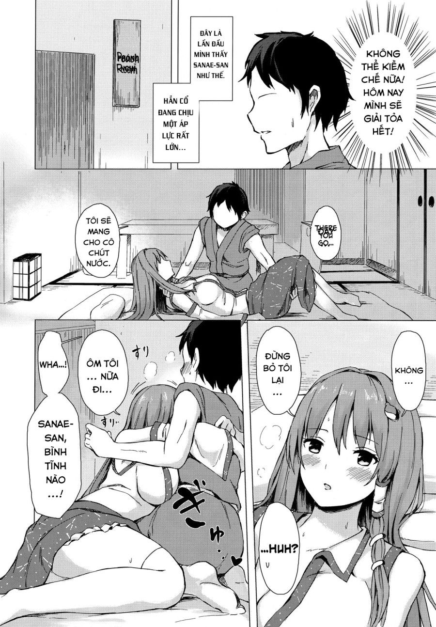 Đêm Ngọt Ngào Với Sanae-san. Oneshot page 6 - Giả Dược