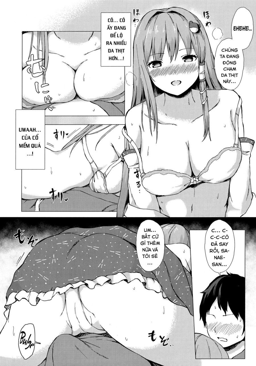 Đêm Ngọt Ngào Với Sanae-san. Oneshot page 8 - Giả Dược