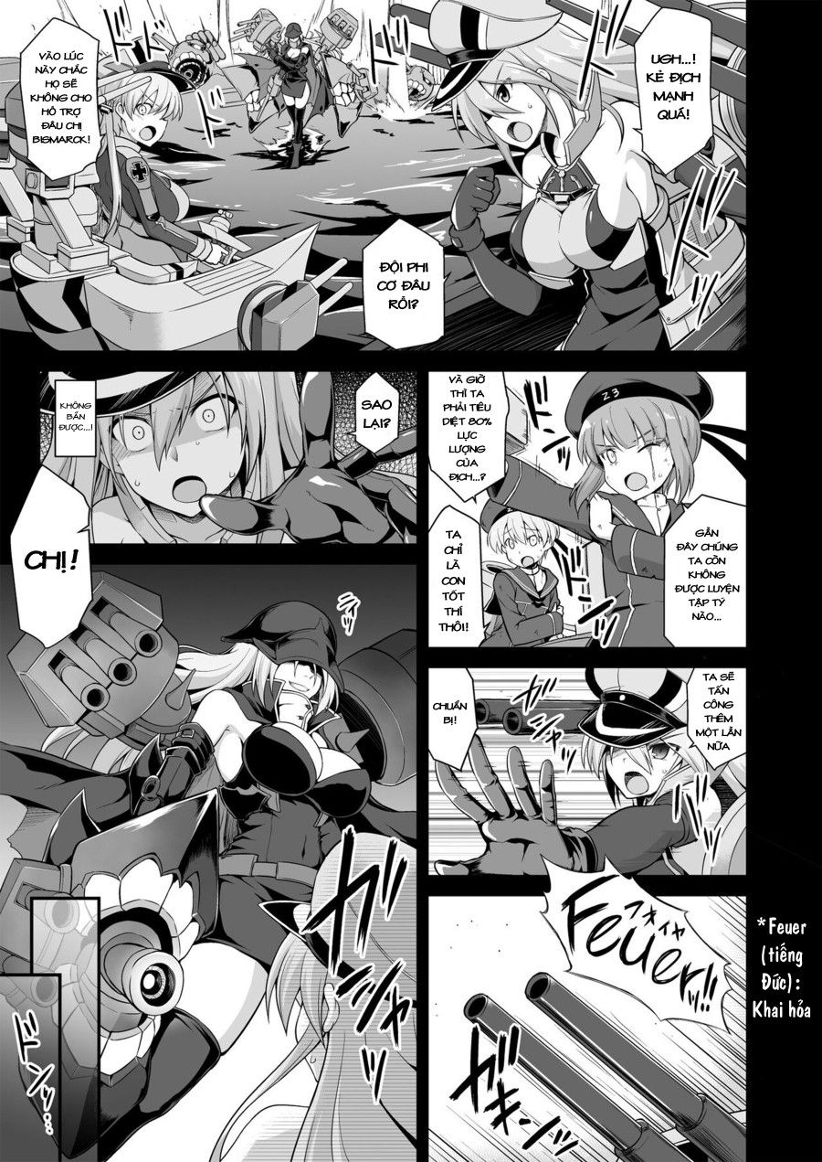 Đêm Trước Khi Kanmusu Mang Thai, Mối Tình Bị Đánh Thuốc Mê Của Prinz Eugen Oneshot page 3 - Giả Dược