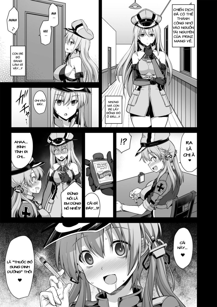Đêm Trước Khi Kanmusu Mang Thai, Mối Tình Bị Đánh Thuốc Mê Của Prinz Eugen Oneshot page 25 - Giả Dược