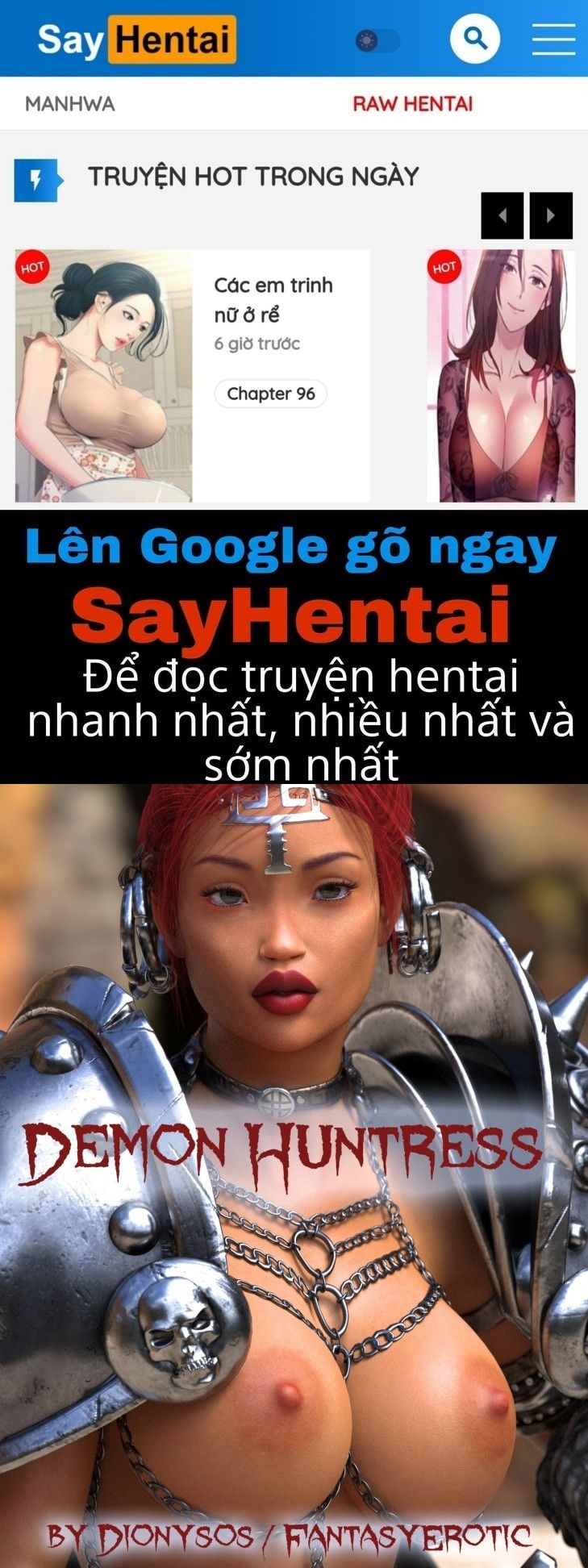 đọc truyện Demon Huntress Oneshot ảnh 1 tại Giả Dược
