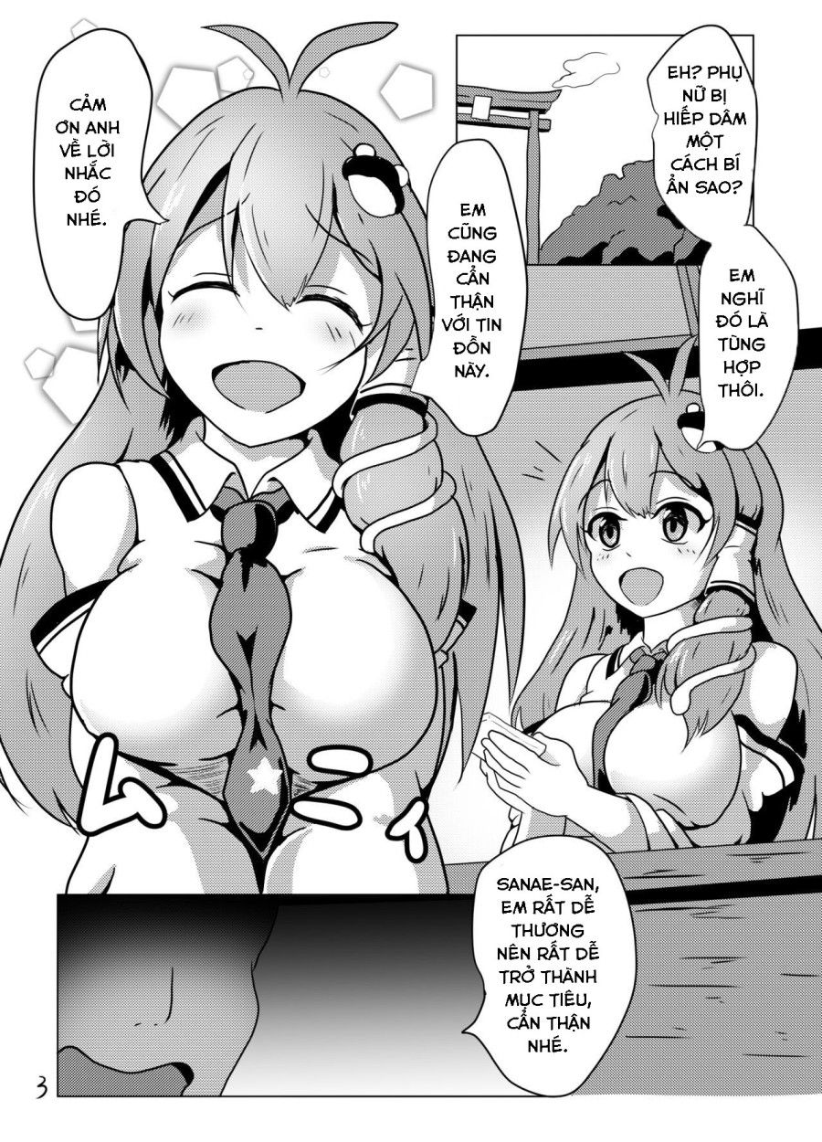 Đến Lúc Phải Đi! Sanae-san. Oneshot page 3 - Giả Dược