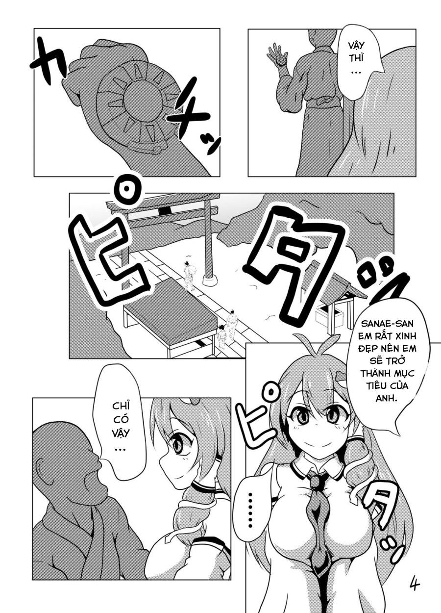 Đến Lúc Phải Đi! Sanae-san. Oneshot page 4 - Giả Dược