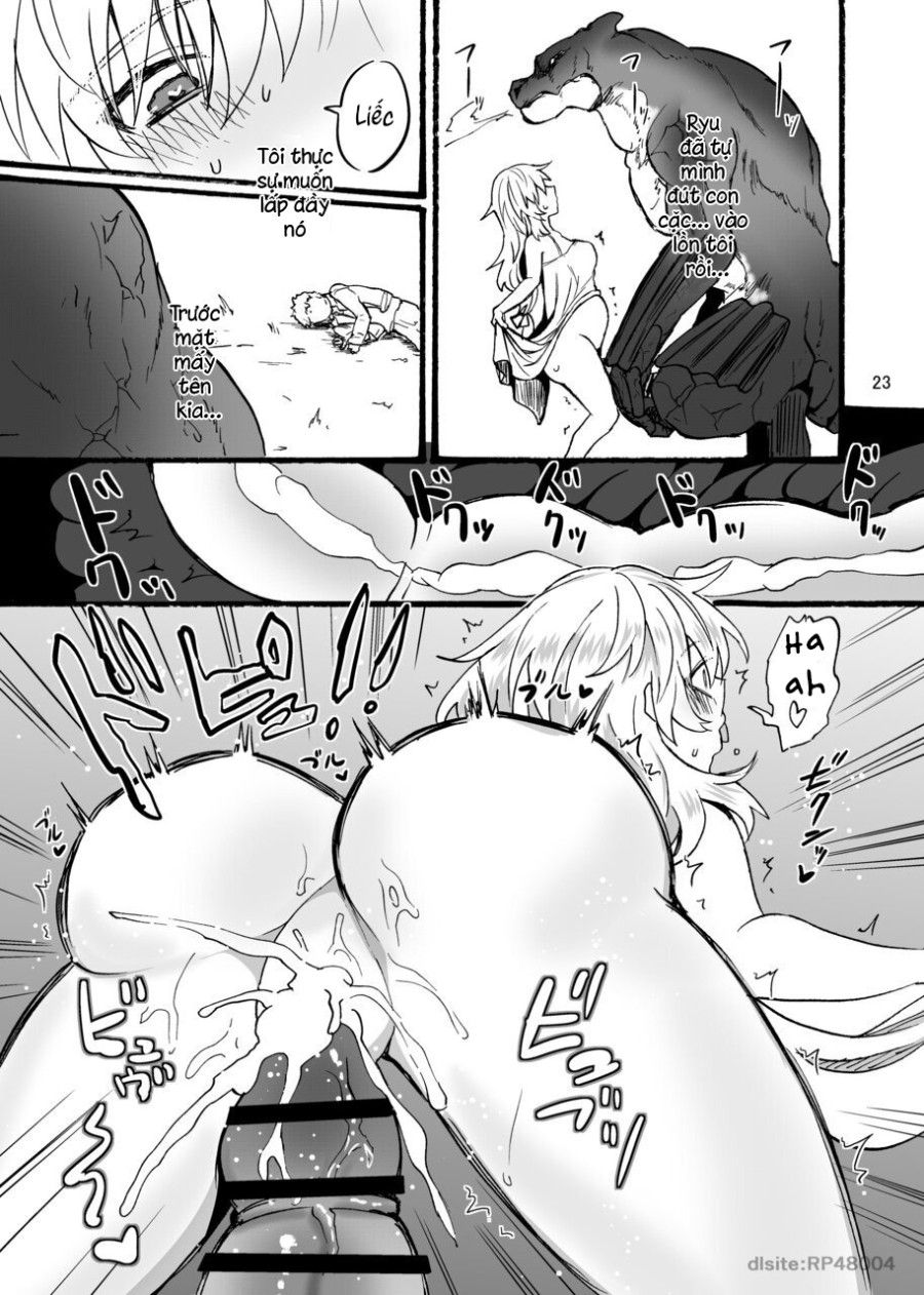 Đền Ơn Rồng Nhỏ Oneshot page 24 - Giả Dược