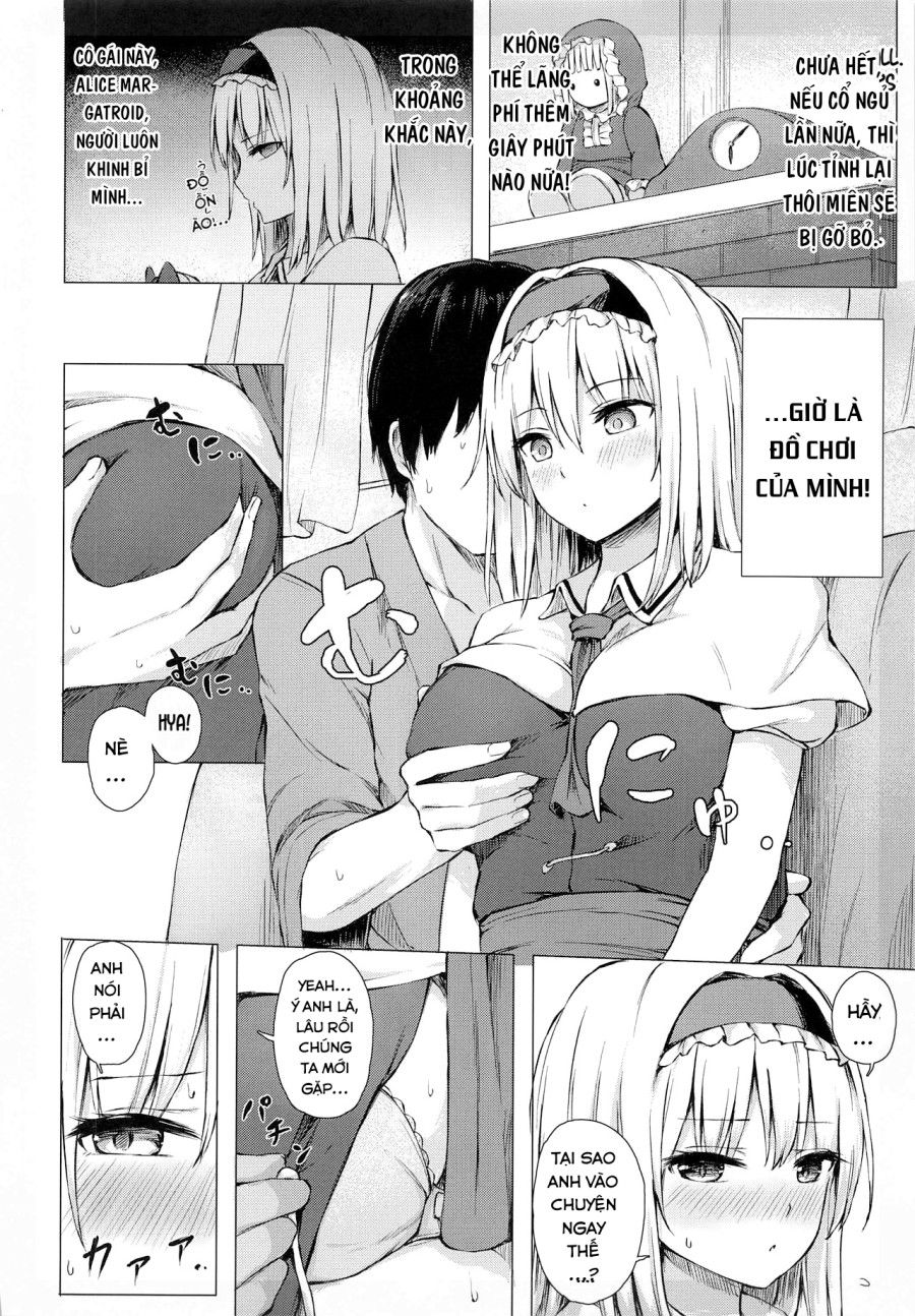 Dereochi Alice Margatroid (touhou Project) Oneshot page 6 - Giả Dược