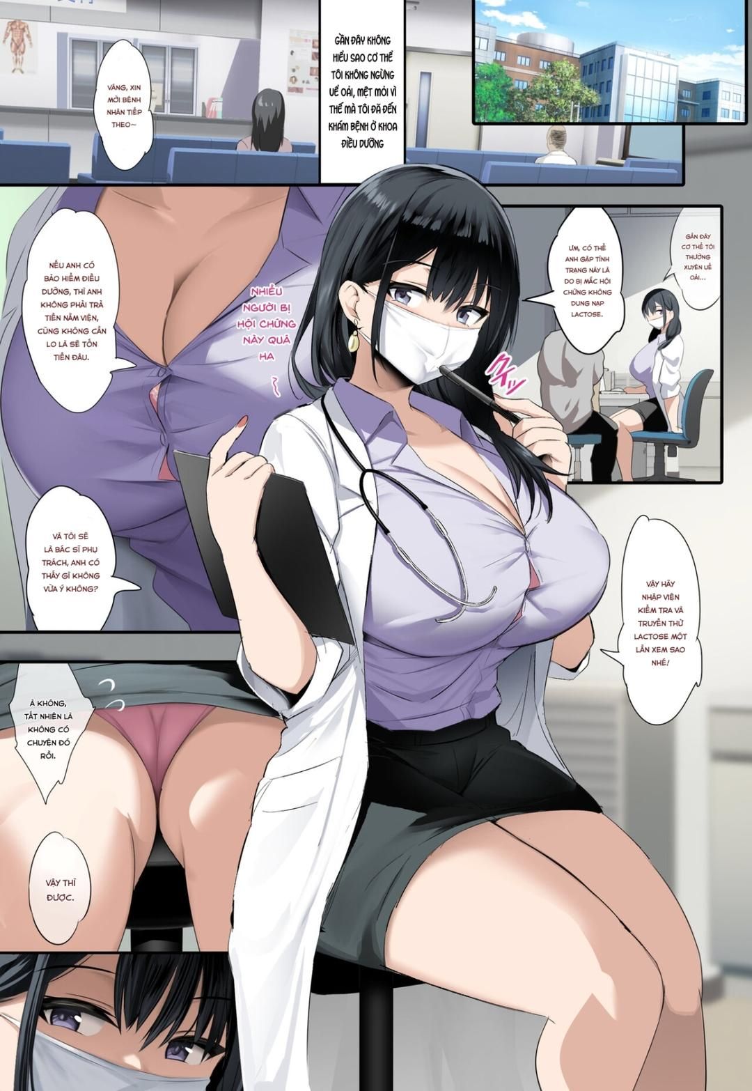 Đi Khám Bệnh Được Bú Sữa Oneshot page 4 - Giả Dược