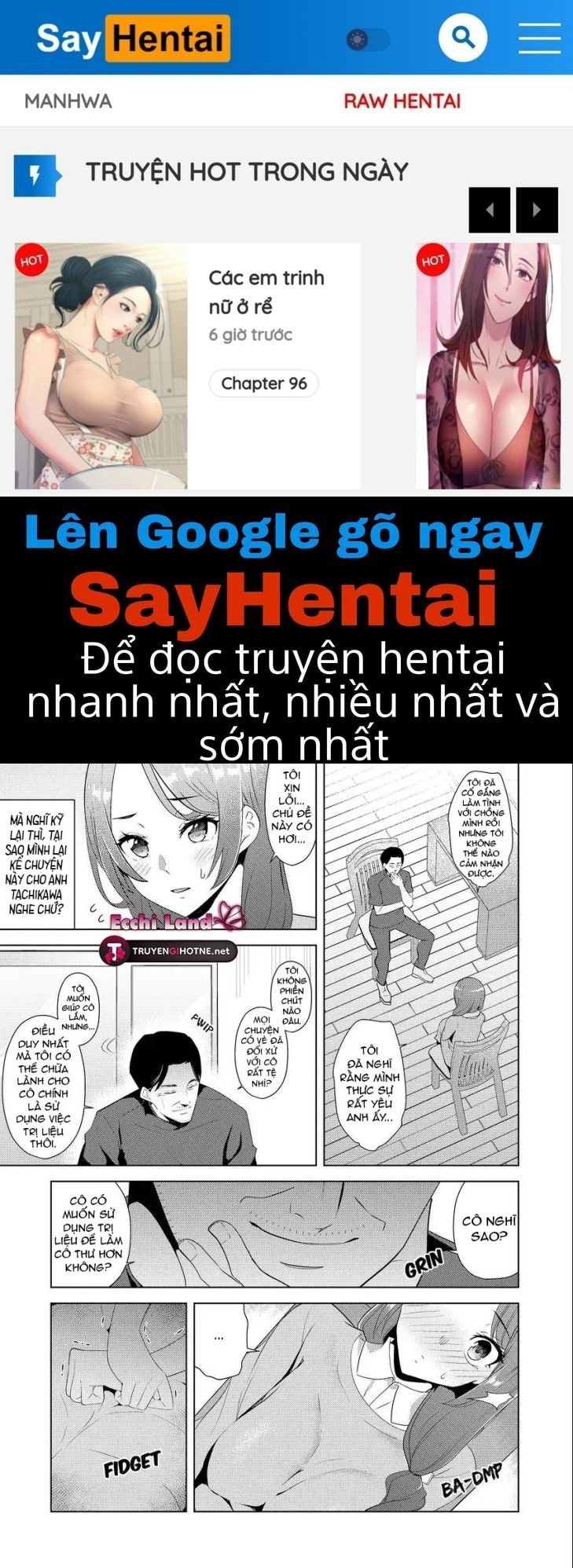 đọc truyện Đi Mát Xa Khi Chồng Đi Vắng Chương 21.2 ảnh 1 tại Giả Dược