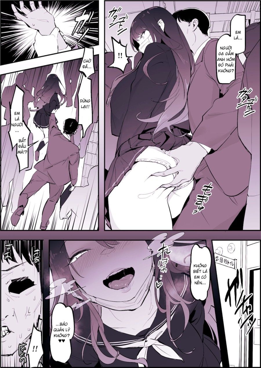 Đi Tàu Gặp Nữ Sinh Oneshot page 6 - Giả Dược