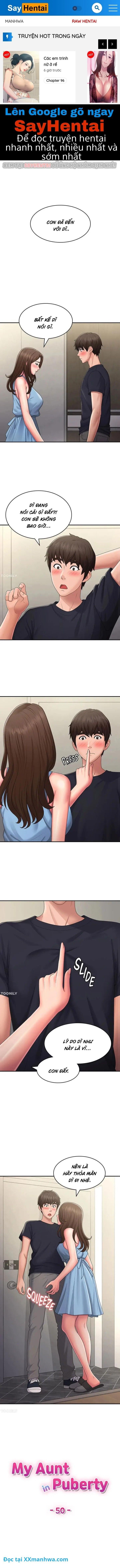 đọc truyện Dì Tôi Dậy Thì Chương 50 ảnh 1 tại Truyện Dạ Ký