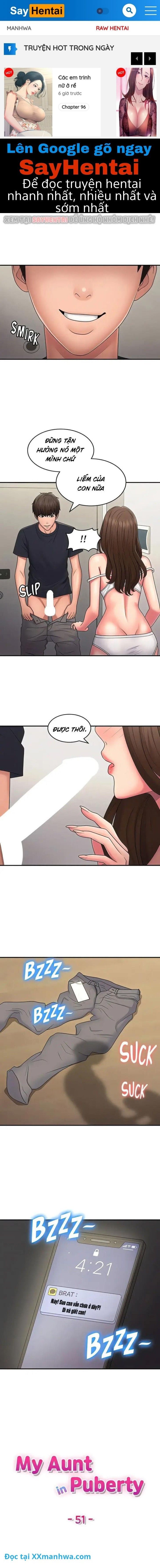 đọc truyện Dì Tôi Dậy Thì Chương 51 ảnh 1 tại Truyện Dạ Ký