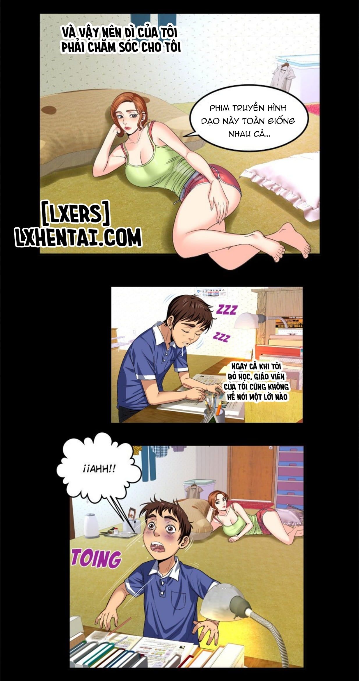 đọc truyện Dì Tôi - Không Che Chương 1 ảnh 9 tại Giả Dược