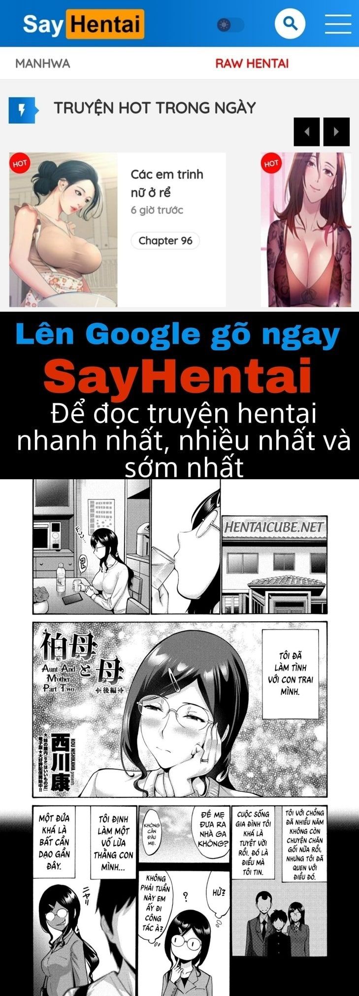 Dì Và Mẹ Chương 2 page 1 - Giả Dược