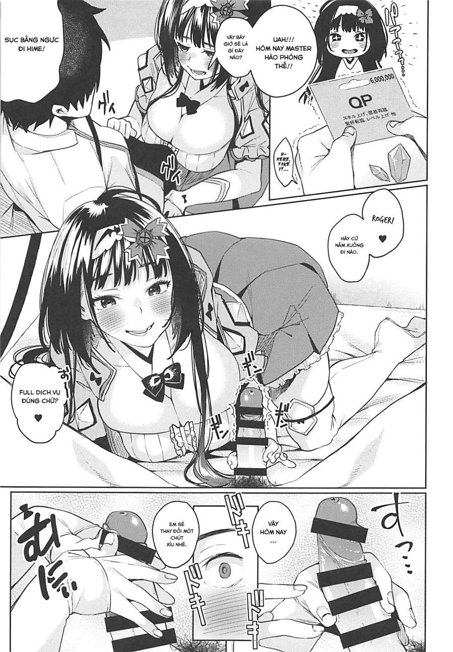 Dịch Vụ Của Osakabehime Oneshot page 12 - Giả Dược